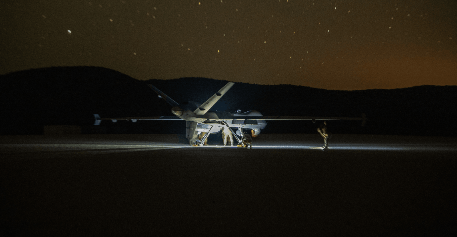 Dron MQ-9 Reaper z nowym zestawem autonomii /Fot. US Army
