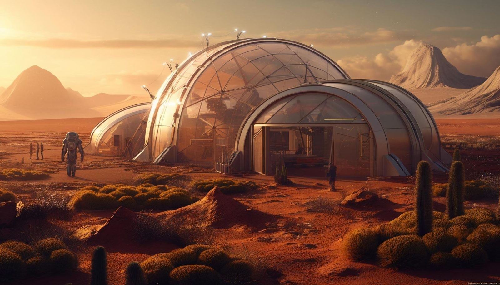 Założenie kolonii na Marsie może być kiedyś możliwe, ale zapewnienie jej ciągłości to zupełnie inna kwestia /Fot. Freepik
