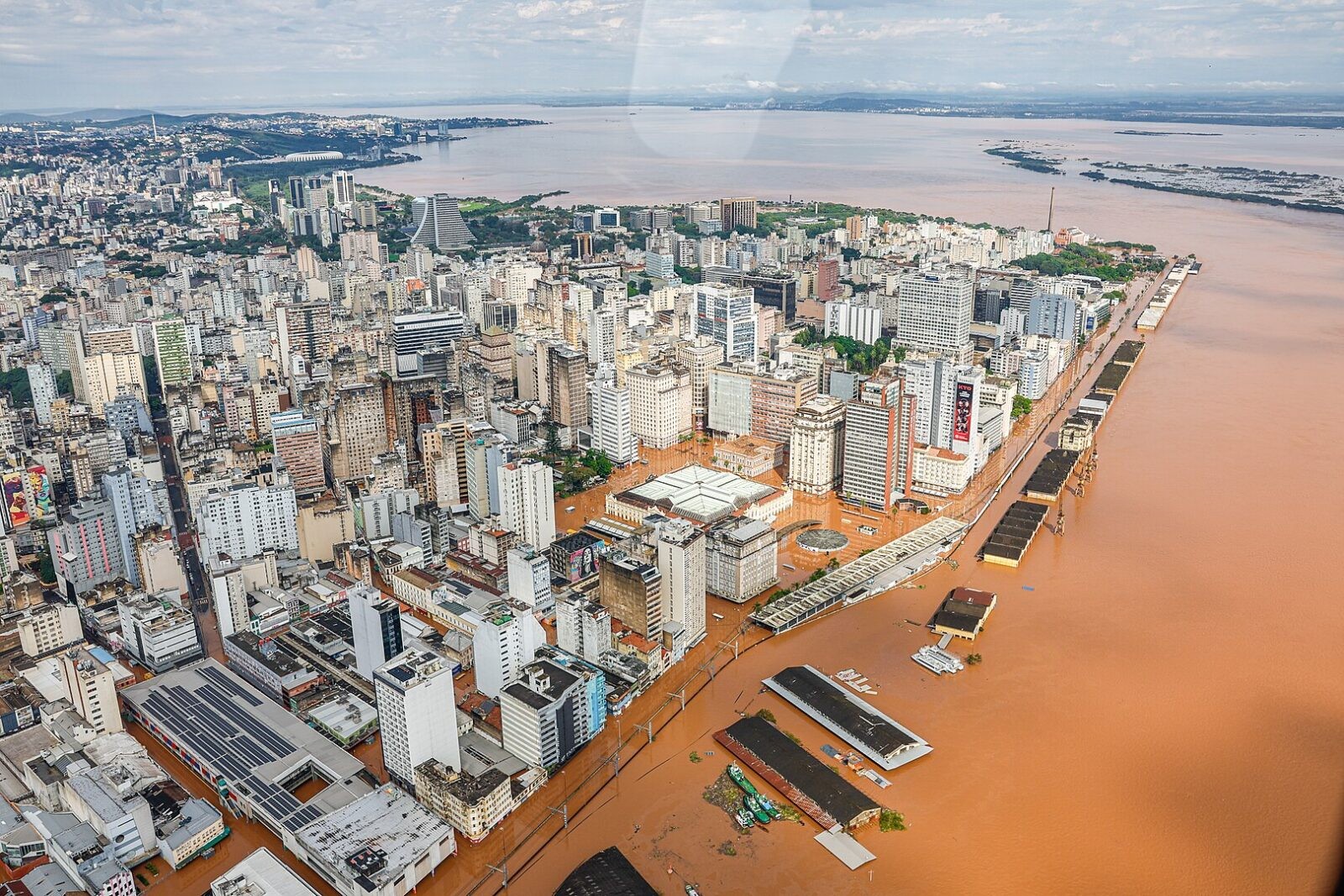 Południowy stan Brazylii &#8211; Rio Grande do Sul &#8211; nawiedziła rekordowa powódź / źródło: Lula Oficial, Wikimedia Commons, CC BY-SA 2.0
