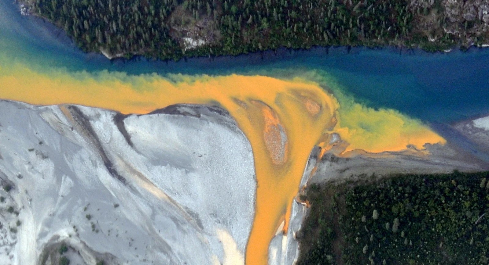 Na Alasce wiele rzek zmieniło kolor na rdzawy / źródło: Uniwersytet Kalifornijski w Davis, materiały prasowe
