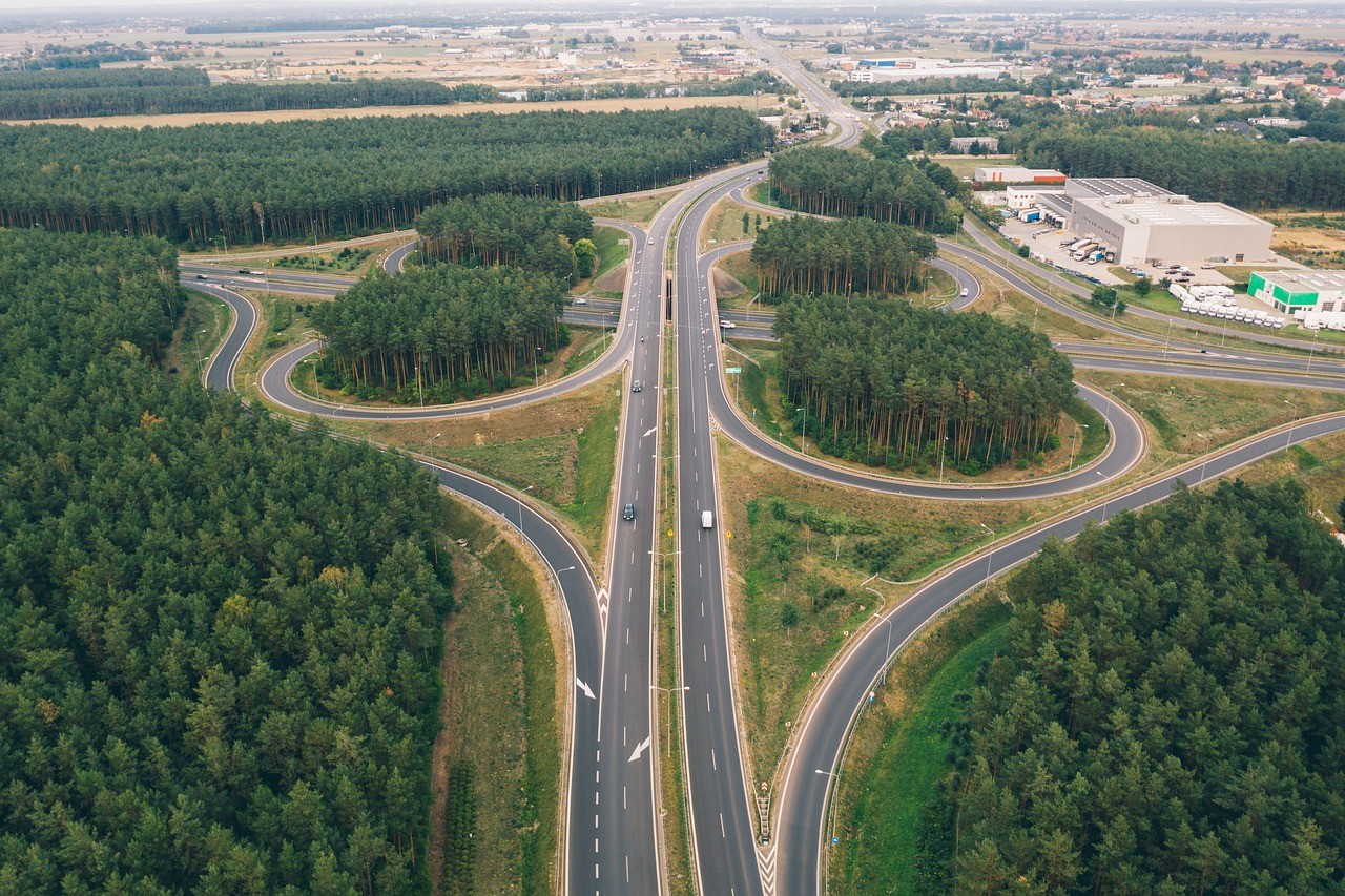 Zdjęcie poglądowe drogi szybkiego ruchu w Polsce
