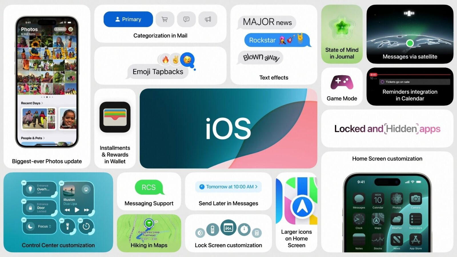 iOS 18 oficjalnie. Apple przygotował sporo nowości, w tym tych długo wyczekiwanych