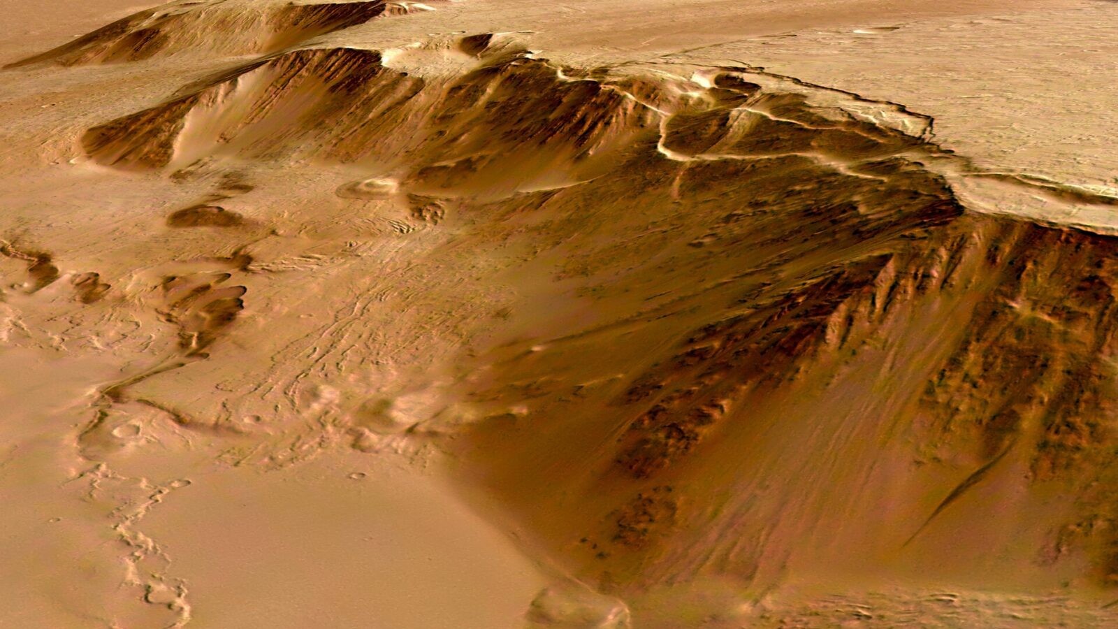 Pierwsze odkrycie szronu na wierzchołku wulkanu na Marsie. Uważano, że to niemożliwe