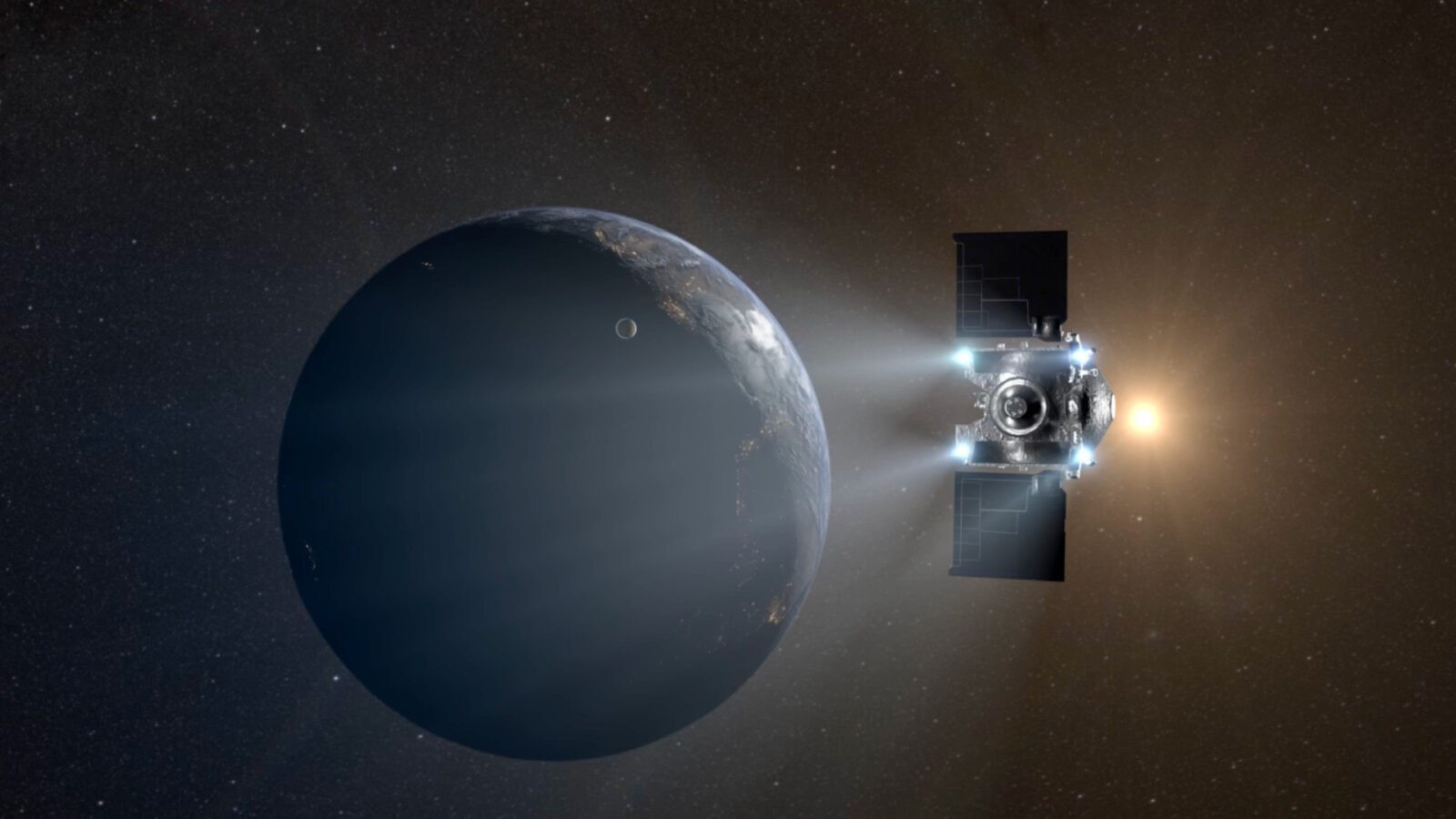 Sonda OSIRIS-APEX przeżyła spotkanie ze Słońcem. Było gorąco