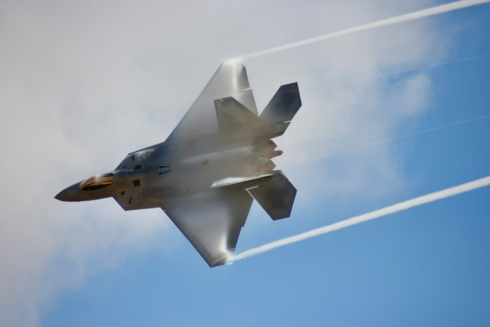 F-22 w locie /Fot. Unsplash
