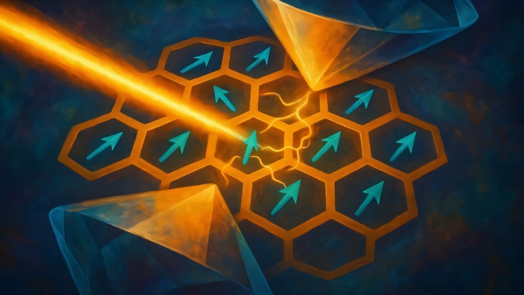 Kryształ z wirującym magnetyzmem. Potencjalny krok milowy dla technologii kwantowych