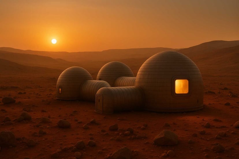 Marsjański beton, który sam rośnie. Bakterie jako najważniejszy sprzęt budowlany w historii NASA