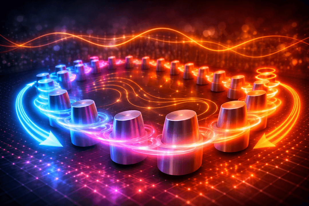 W laboratorium powstał układ, który porządkuje światło niemal jak ruch na torach