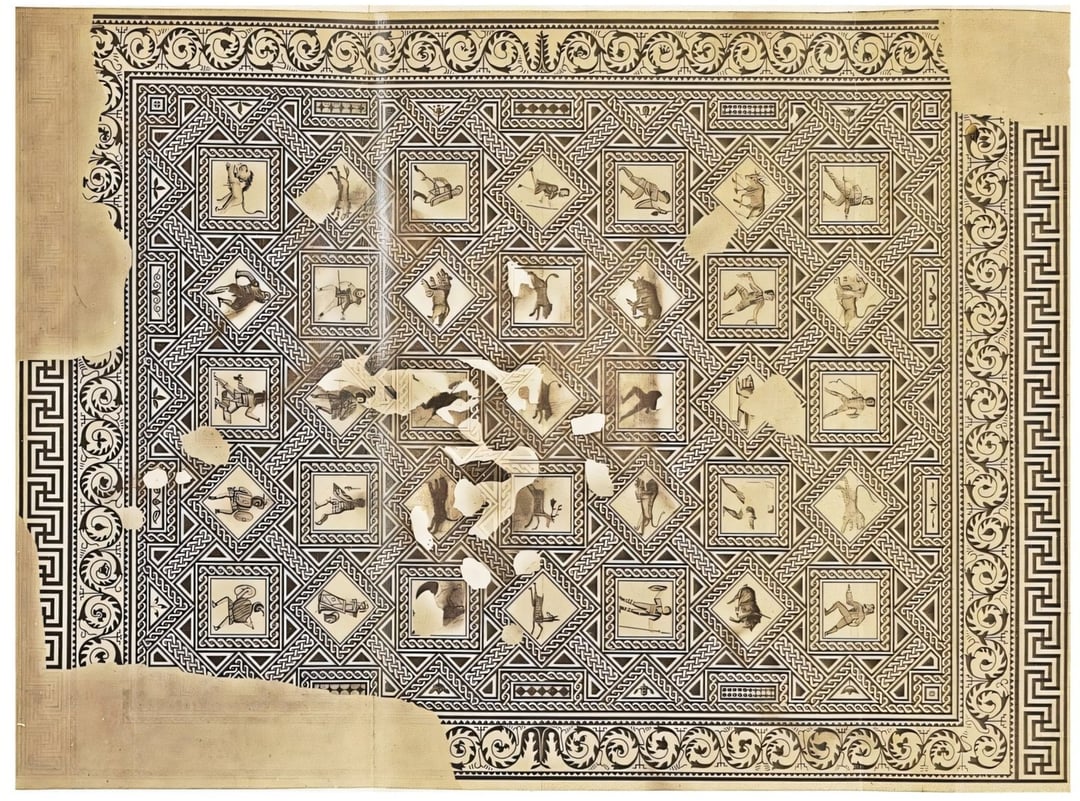 Kobiety stawały tam naprzeciw zwierzęcych bestii. Mozaika zdradza realia starożytnego Rzymu