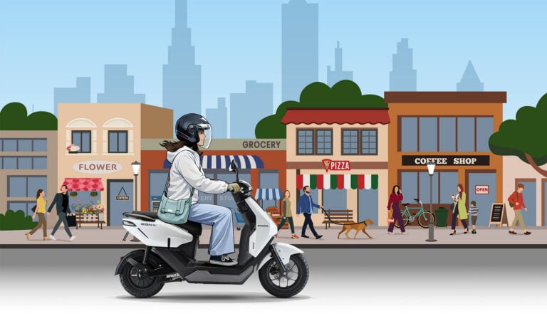 Honda zrobiła elektryczny motorower za około 5000 zł. I nagle „zielony transport” brzmi dużo rozsądniej