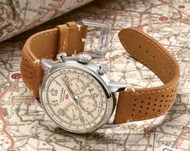 Ten zegarek pachnie benzyną i historią. Chopard znów wraca na trasę Mille Miglia