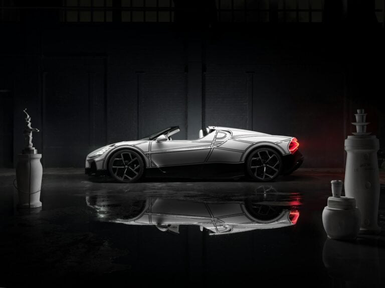 Bugatti idzie na całość i stworzyli niezwykły samochód z… Porcelany?!