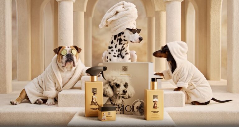 Zafunduj domowe SPA swojemu pupilowi. Rituals ma nawet perfumy dla psiaka!