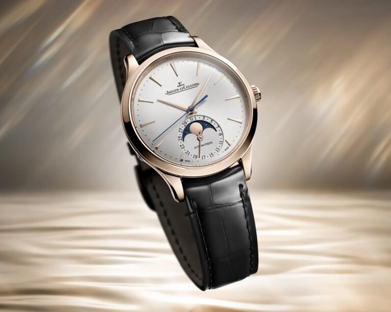 Małe zegarki wracają do łask. Jaeger-LeCoultre w różowym złocie wygląda pięknie