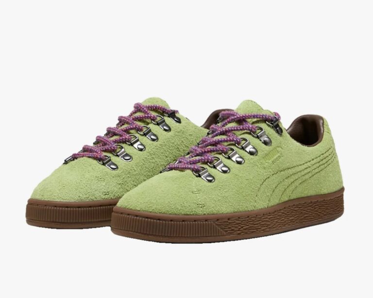 Włochaty zamsz i metalowe haczyki. Puma odświeżyła Suede w bardzo udany sposób