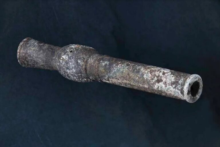 Żołnierze poszukiwali min, a odnaleźli broń sprzed 600 lat. Wyprzedzała swoje czasy