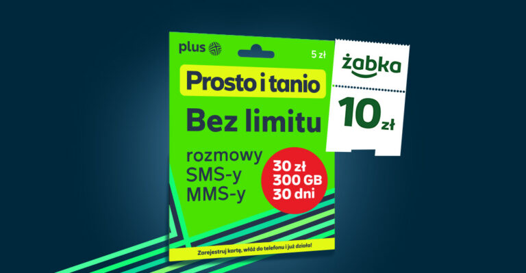Plus i Żabka rozdają bony na zakupy. Wystarczy kupić starter za 5 zł